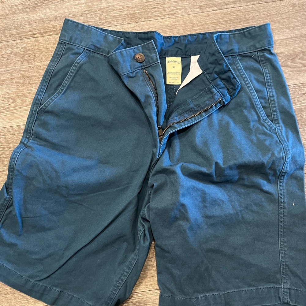 Blue shorts for men